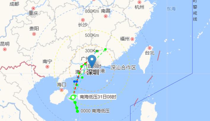深圳台风最新消息，追逐自然美景的旅行，探寻内心的宁静与平和
