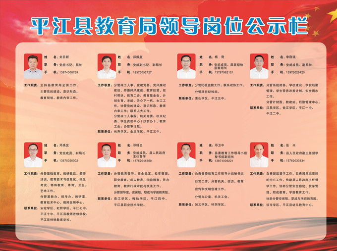 平江最新新任局长名单及获取步骤指南